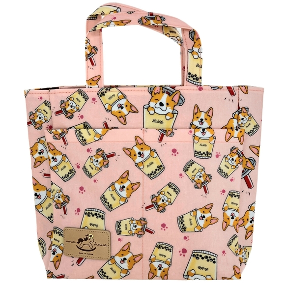 Uma Hana Handbags - Waterproof Corgi Mini Tote Handbag